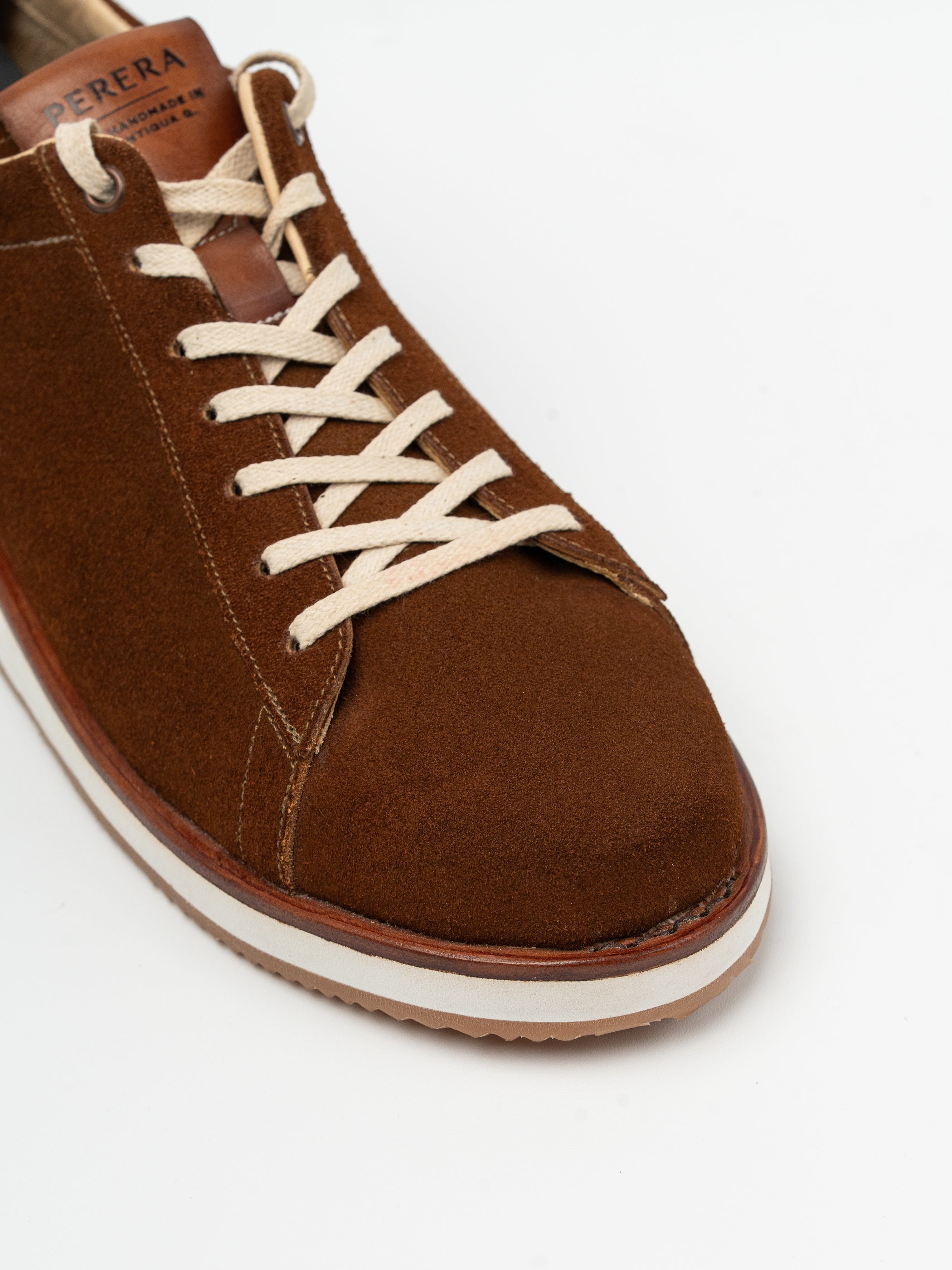 Verso Sneaker Cognac Suede