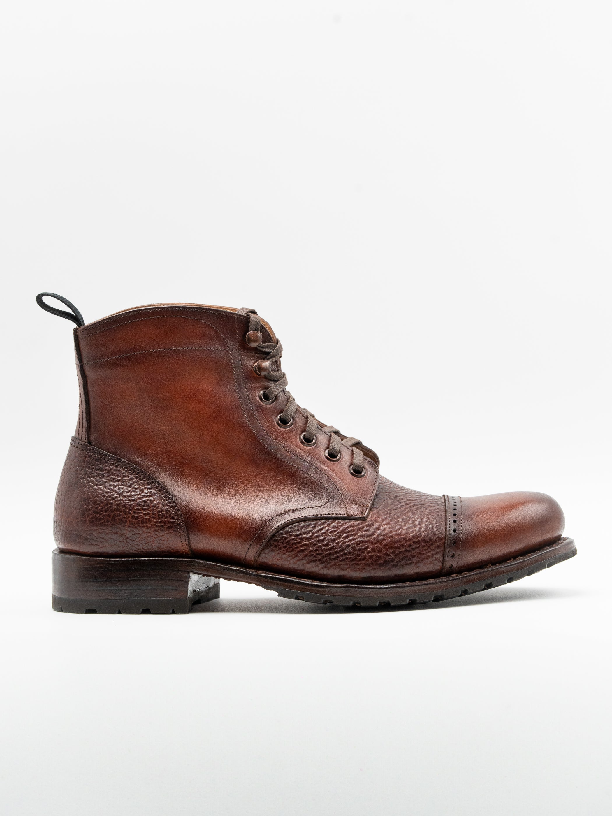 Field Boot Double Nut Brown
