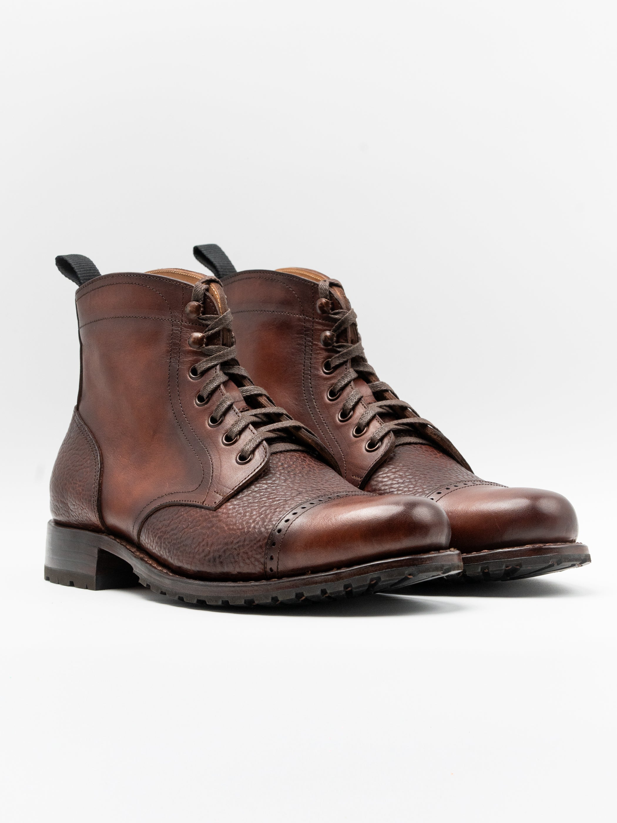 Field Boot Double Nut Brown